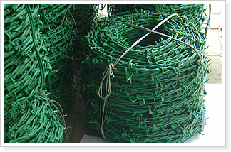 PVC Coated Eletro Galvanized Barbed Wire