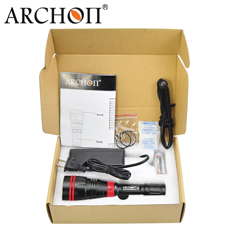 Archon Magnetic Switch LED Torch 1, 000lumens