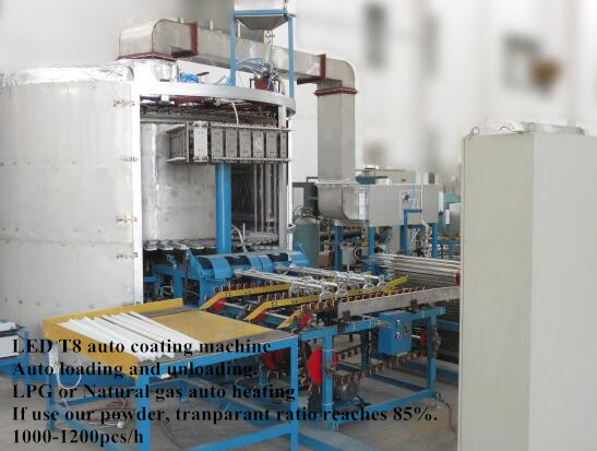 LED T8 Auto Coating Machine