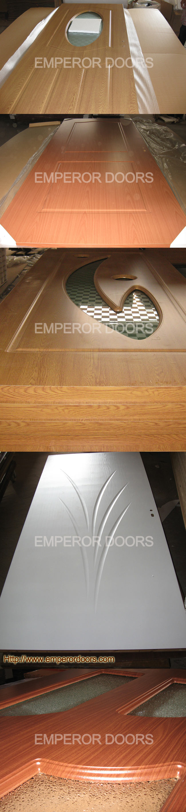 Emperor Interior Solid Wooden Doors with CE Certificate