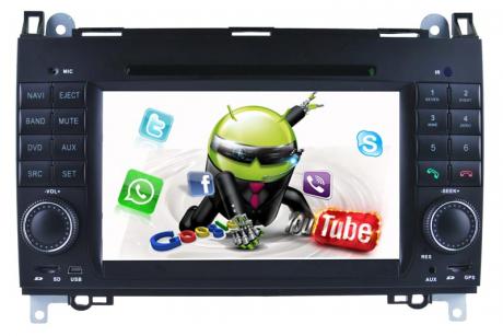 Hl-8822GB Android 5.1 for Mercedes Benz a B/Viano Car DVD GPS Radio Player Android Phone Connections