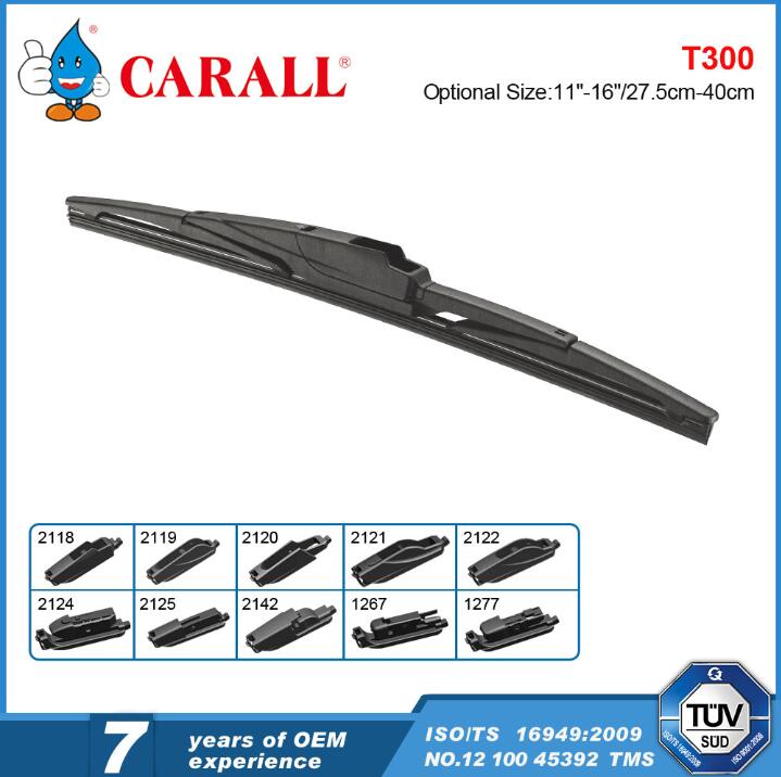 T300 Auto Parts Car Accessories Clear View Multi-Functional Rear Wiper Blade