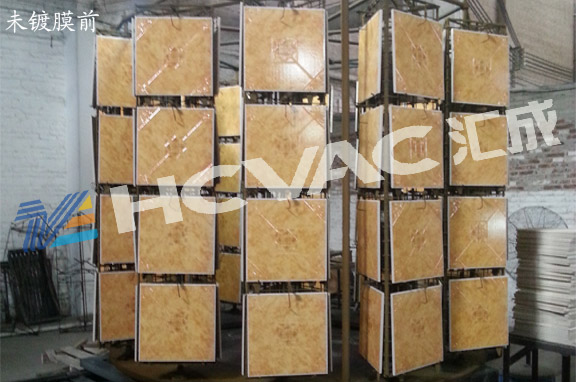 Bathroom Ceramic Wall Tiles Gold Plating Machine/PVD Gold Coating Machine