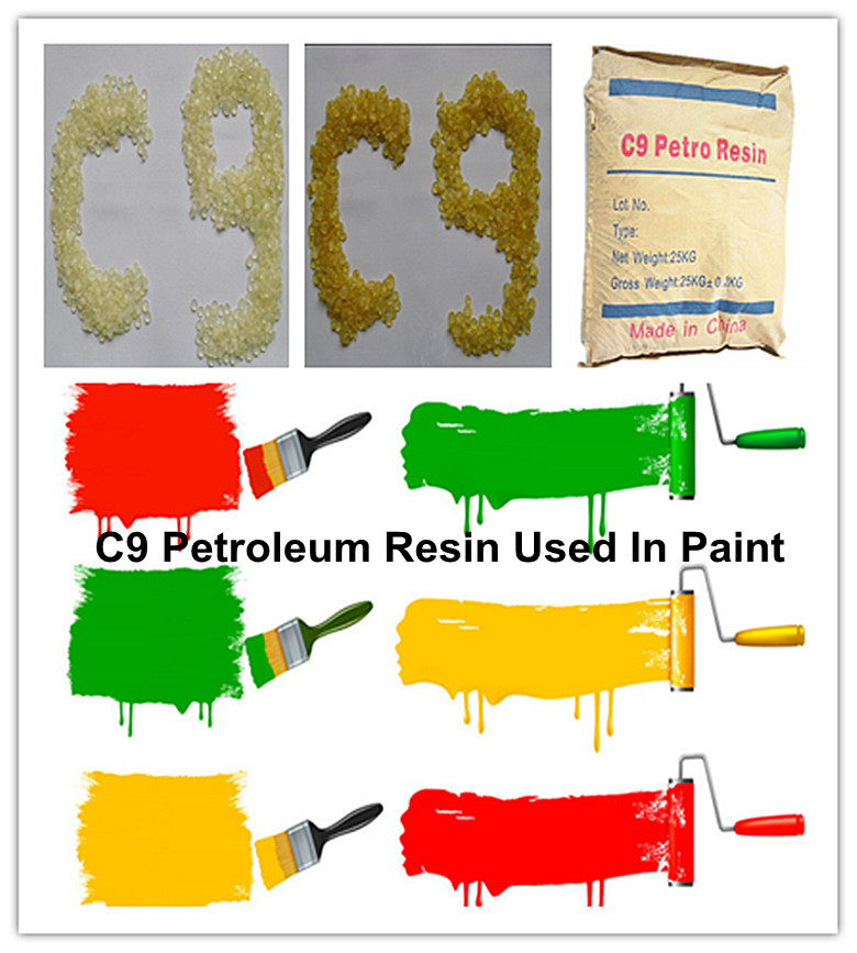 C9 Aromatic Petroleum Resin Used in Coating Paint Factory