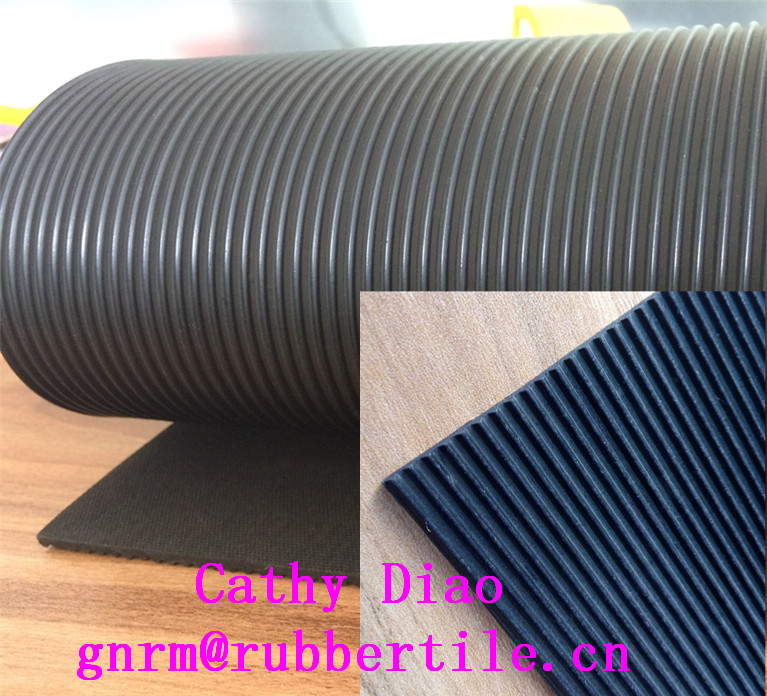 Cloth Insertion Rubber Sheet, Color Industrial Rubber Sheet, Anti-Abrasive Rubber Sheet Rib Rubber Sheet