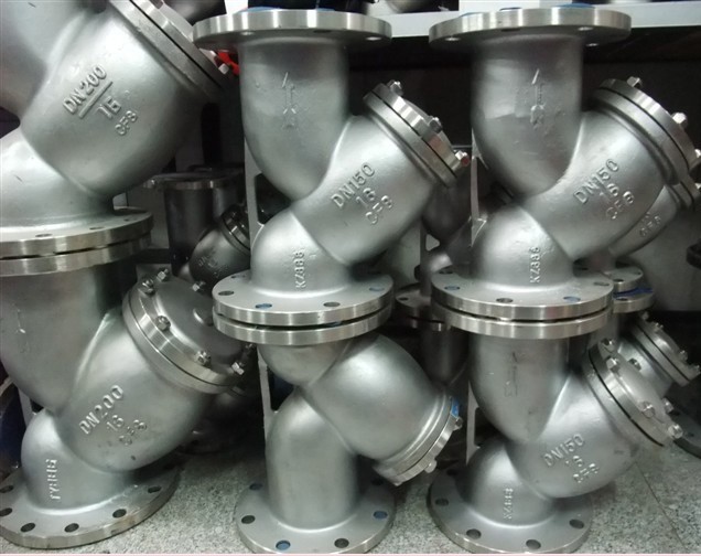 JIS 10k Stainless Steel Y-Strainer (GL41W-DN150-10K)