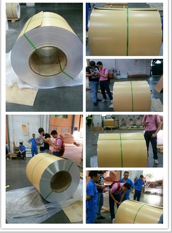 Aluminum/Aluminium Sheet with Kraft Pape/Polysurlyn Back for Insulation