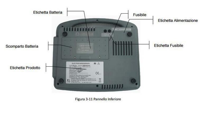 Single Channel Electrocardiograph ECG1101b for Medical