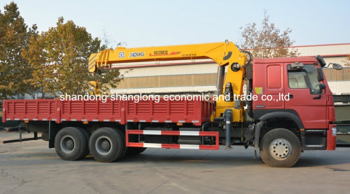 XCMG Sq8sk3q Truck Mounted Telescopic Crane 8ton Loading Crane