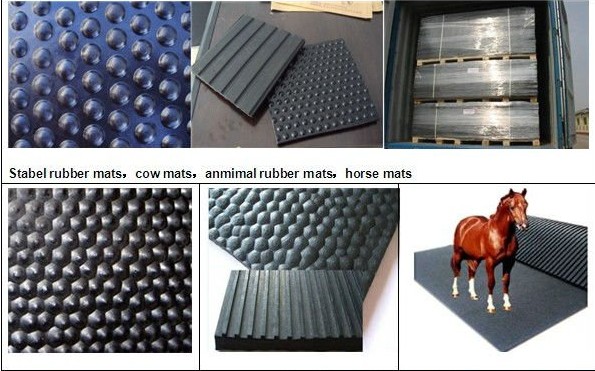 Honeycomb Rubber Cow Stable Mat, Rubber Stall Matting (GM0425)