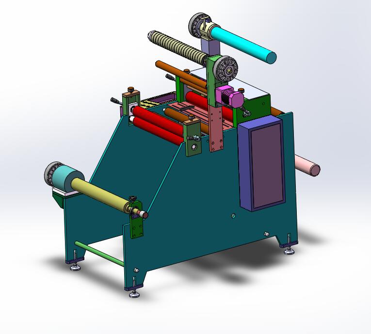 Label and Film Sheet Cutting and Rewinding Machine (DP-360)