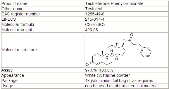 Factory Direct Sales High Quality Testosterone Phenylpropionate