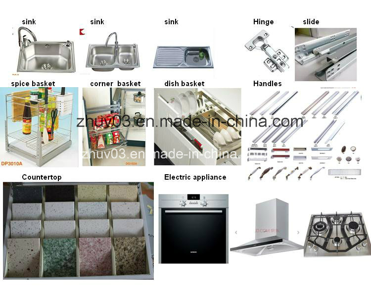 2016 Zh Wooden Kitchen Cabinets (ZH)