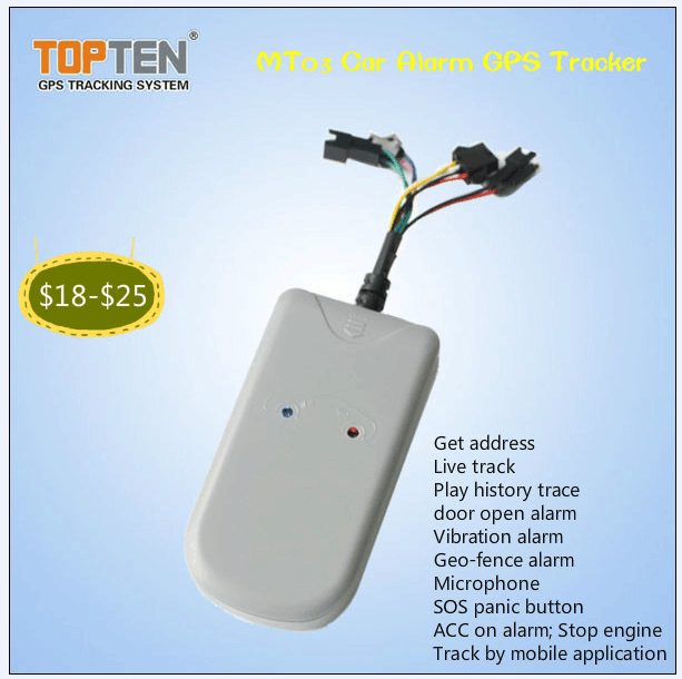 Cheapest GPS Tracking Device with Sos, Geo-Fence, Acc Alarm, Remotely Engine Stop, Factory Price (MT03-KW)
