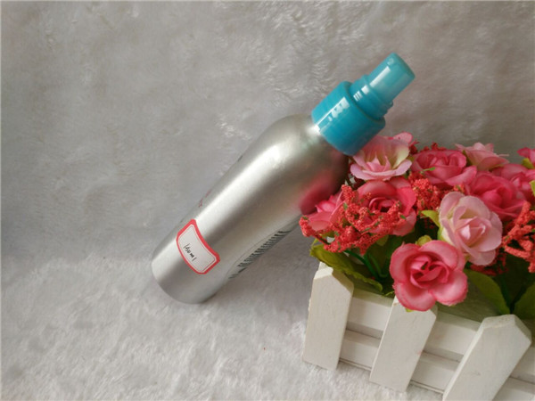 150ml Silver Aluminum Bottle with Dispenser (AB-020)