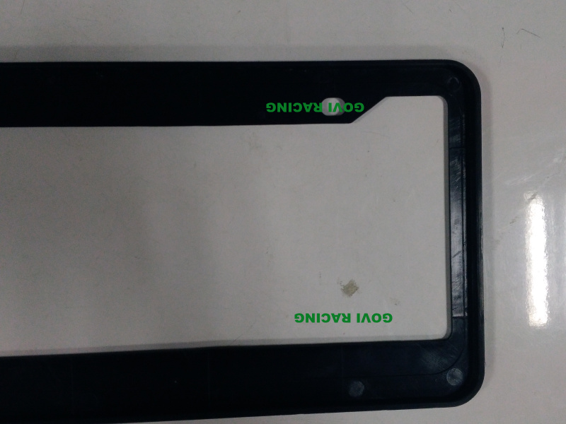 Black ABS Car Auto License Plate Frames Frame 312X160mm Licence Plate