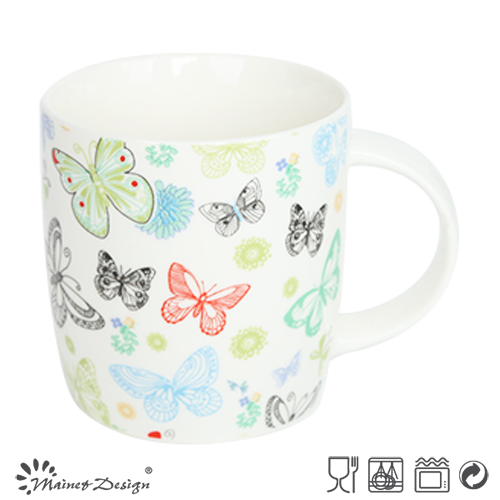 Romantic Butterfly Series New Bone China Mug