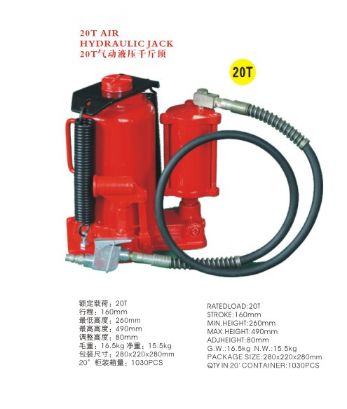 20 Ton Air Hydraulic Jack