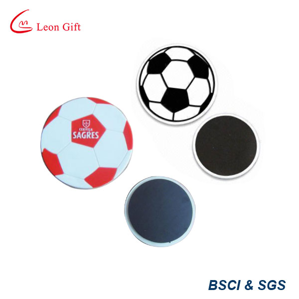 Customized 3D Football Shape PVC Magnet