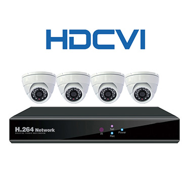 1080P 720p Hdcvi Infrared CCTV Cameras Suppliers Security Camera with 4CH DVR Kit