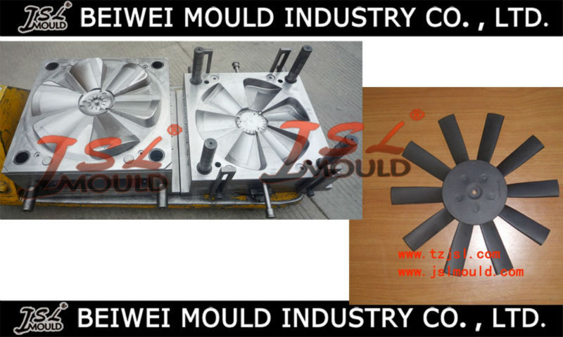 OEM Custom Injection Plastic Auto Fan Blade Mould