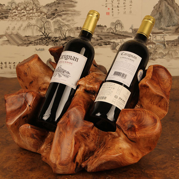 Exquisite Fashion Wine Rack Handmade Wooden Wine Rack