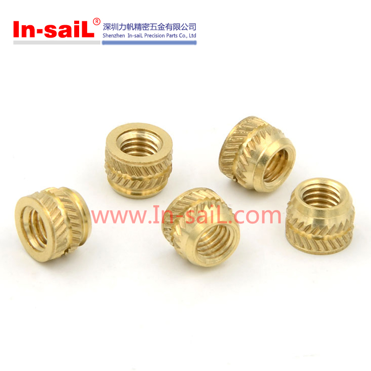 Battery Terminal Brass Threaded Insertion Nuts