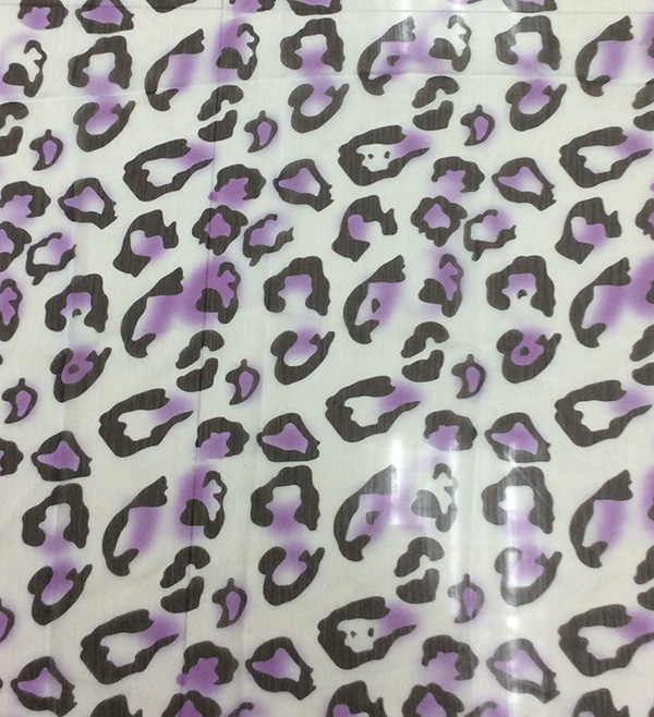 Leopard Printing Polyester Tencel Fabric for Garment/ Scarf