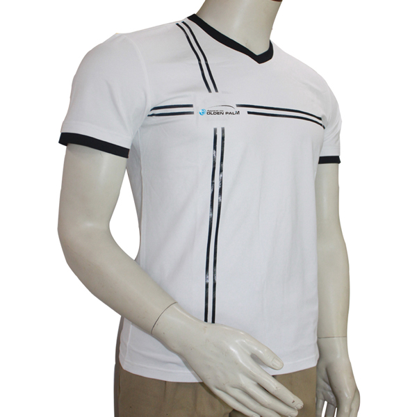 Wholesale Custom T Shirt Bulk Plain Dyed White Ptinting T-Shirt