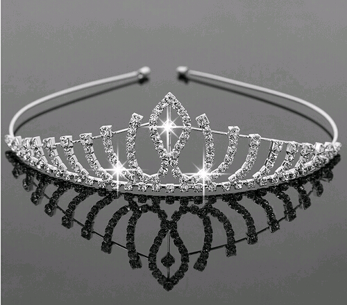 Wedding Bride Pageant Hair Jewelry Crown Tiara