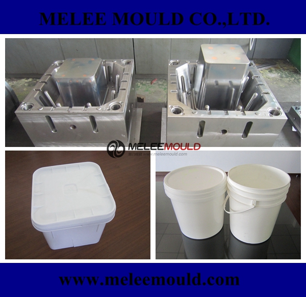 Plastic Paint Pail Container Mould