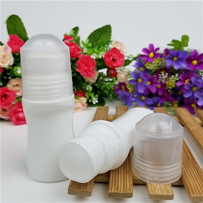 40ml White Plastic Body Deodorant Bottle (NDOB14)