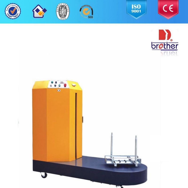 2015 Hot Airport Luggage Stretch Film Wrapping Machine