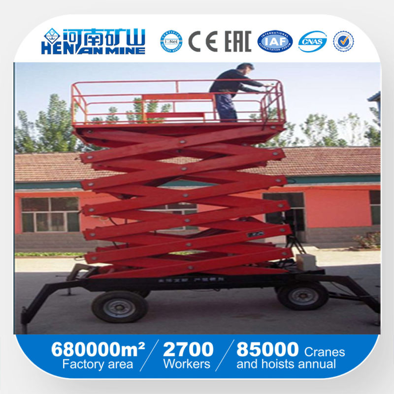 High Quality Mobile Hydraulic Scissor Lifting Platform (SJY)