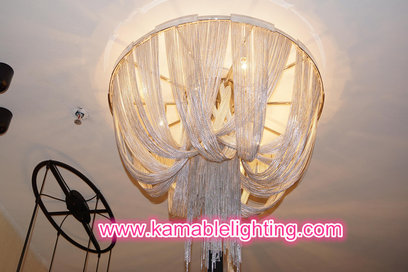 Modern Chain Chandelier Decoration Project Lights. Ka201