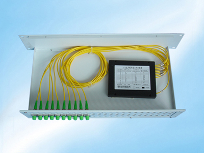 Fiber Optic ABS Box 1X4 PLC Splitter