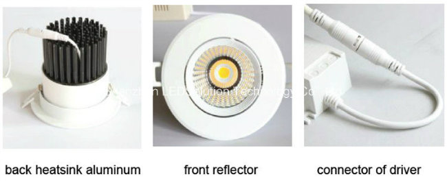 Indoor Dimmable LED Recessed Down Lights for Home Hotel Lighting