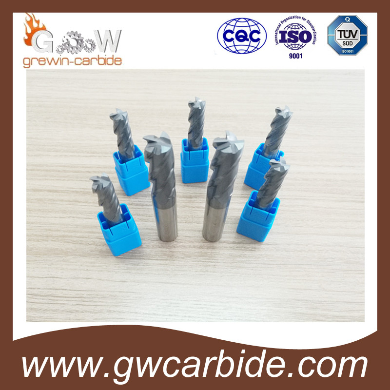 Tungsten Carbide Flat/Ball Nose/Ball/Aluminum End Mills