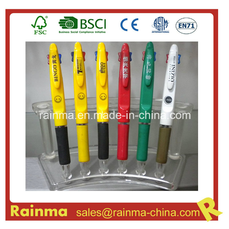 Color Plastic Pen for School and Office Stationery