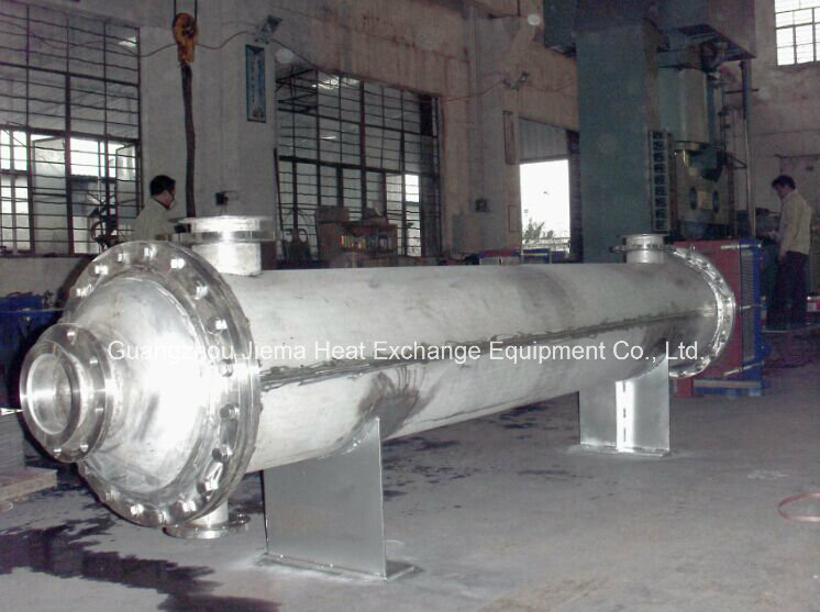 Oil Cooling Shell and Tube Heat Exchanger (U-Tube Bundle)