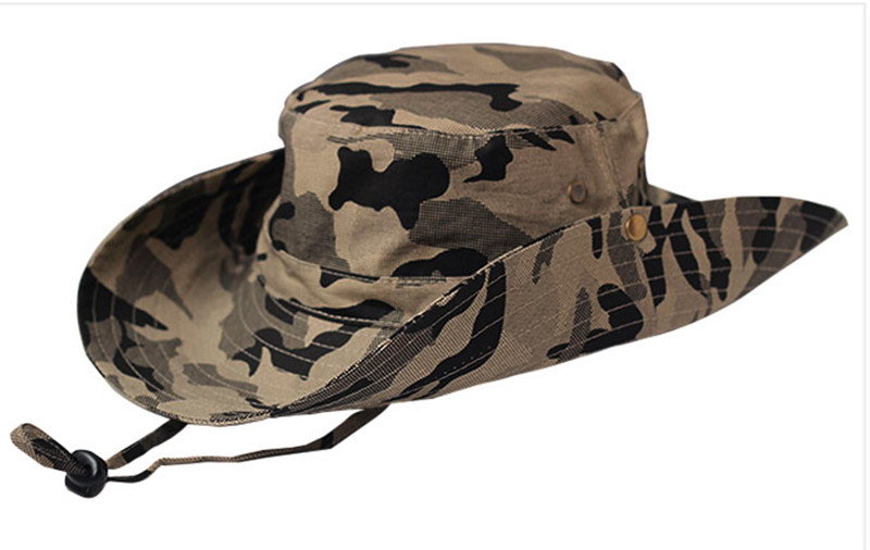 Charming Camouflage Caps Beach Cap Bucket Hat