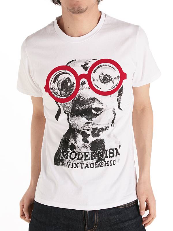 Funny Dog Screen printing Summer Custom Cotton Fashion Summer Wholesale Men T Shirt