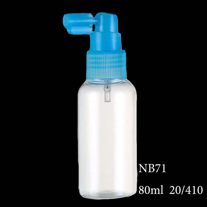 Cosmetic Pump Spray Bottle Liquid Plastic Refillable Bottle Various Size (NB71)