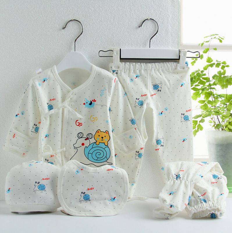 Baby Cotton Underwear Suit 5PCS Baby Clothes