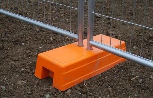 Industrial Fence with Base and Screw