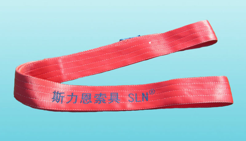 3t*10m 100% Polyester Webbing Sling Safety Factor 7: 1 Ce GS