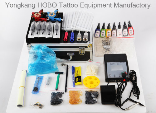 Complete Tattoo Kits Products with Machine Sets with Two Guns