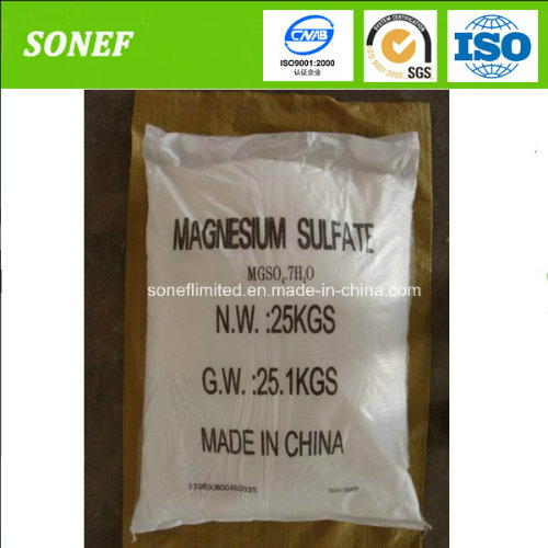 Sonef Mgso4.7H2O Magnesium Sulphate Fertilizer