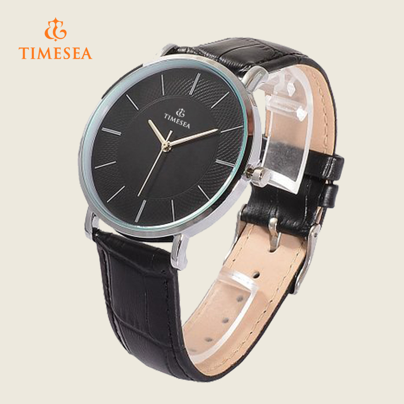 Timesea Analog Mens Quartz Watch with Slim Case 72297