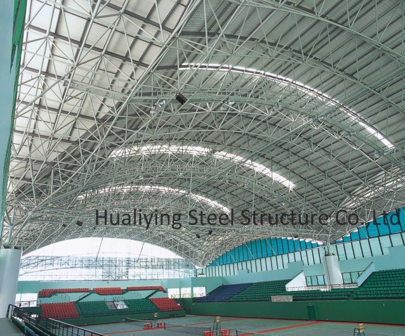 Space Grid Structures Roofing of Workshop in Guangzhou with Large Span